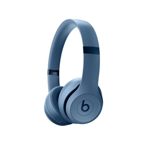 Solo 4 - Wireless Bluetooth On-Ear Headphones, Apple & Android Compatible, Up to 50 Hours of Battery Life - Slate Blue