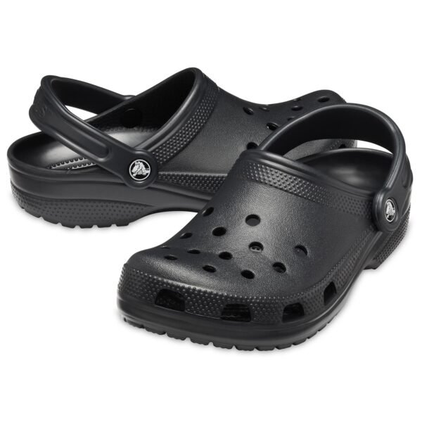 Crocs Garden Clogs for Women and Men - Slip On Work Shoes with Arch Support, Quick-Dry Water Shoes & Comfortable Casual Sandals | Size: 38 Code / Women's 8 / Men's 6 | Color: Black