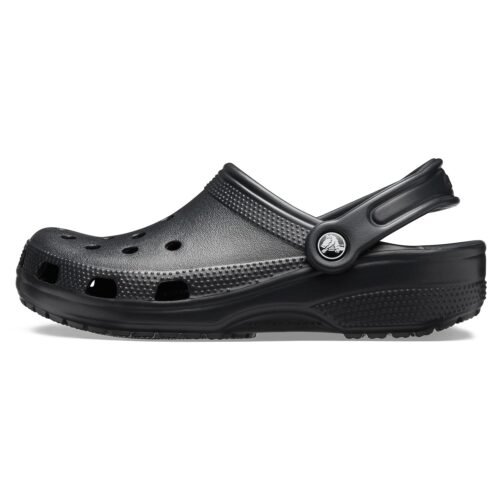 Crocs Garden Clogs for Women and Men - Slip On Work Shoes with Arch Support, Quick-Dry Water Shoes & Comfortable Casual Sandals | Size: Women's 11 / Men's 9 | Color: Black