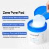 Medicube Zero Pore Pads 2.0, Dual-Textured Facial Toner Pads for Exfoliation and Pore Care with 4.5% AHA Lactic Acid & 0.45% BHA Salicylic Acid, Ideal for All Skin Types, Korean Skin Care (70 units)