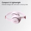 Wireless Bluetooth On-Ear Headphones, Apple & Android Compatible, Up to 50 Hours of Battery Life - Cloud Pink