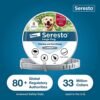 Seresto Flea & Tick Collar For Dogs Over 18 lbs., Treatment & Prevention, Vet-Recommend, 8 Month Protection