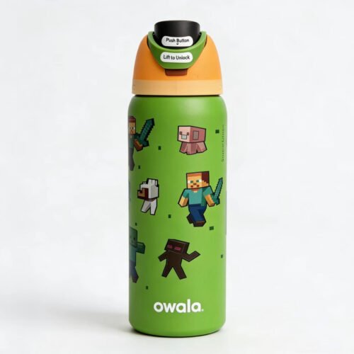 OWALAFreeSip NEW Original 32OZ Insulated Stainless Steel Water Bottle With Straw Sports Water Bottle