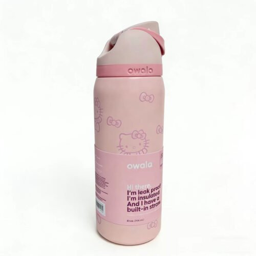 OWALAFreeSip NEW Original 32OZ Insulated Stainless Steel Water Bottle With Straw Sports Water Bottle