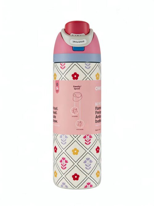 OWALAFreeSip NEW Original 32OZ Insulated Stainless Steel Water Bottle With Straw Sports Water Bottle