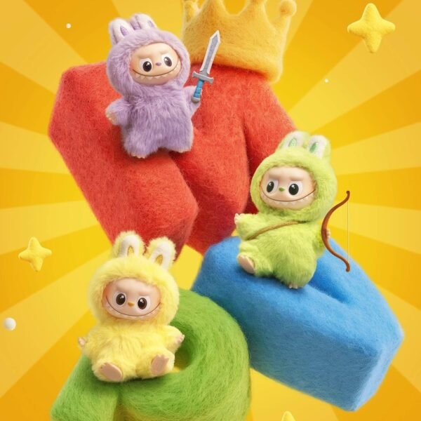 POP MART The Monster Pin for Love Series (A–M) Mini Labubu Doll Blind Box Keychain – Vinyl Plush Pendant, Bag Charm, Collectible Holiday & Birthday Gift for Kids & Adults, Single Box