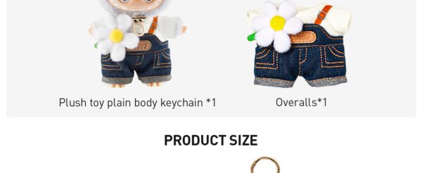 POP MART The Monsters Fall in Wild Series-Vinyl Plush Doll Pendant Action Figure, 6.69 inches Height, Toys for Modern Home Decor, Collectible Toy Set for Desk Accessories, 1PC