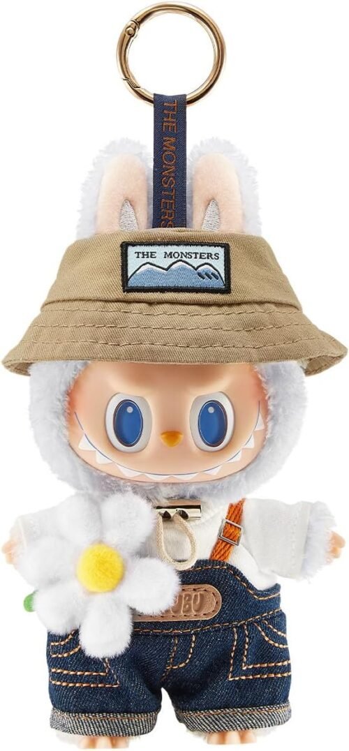 POP MART The Monsters Fall in Wild Series-Vinyl Plush Doll Pendant Action Figure, 6.69 inches Height, Toys for Modern Home Decor, Collectible Toy Set for Desk Accessories, 1PC