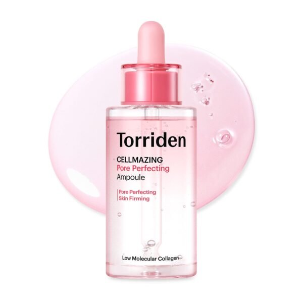 Torriden CELLMAZING Pore Perfecting Ampoule 30ml (1.01 fl.oz.) | Improving Skin Elasticity | 5D Collagen, Peptide Complex, PHA, LHA