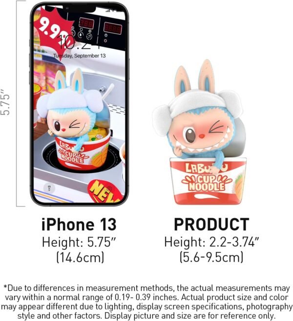 POP MART The Monsters Wacky Mart Series Blind Box Figures, Random Design Action Figures Collectible Toys Home Decorations, Holiday Birthday Gifts for Girls and Boys, Single Box