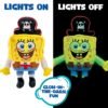 SpongeBob SquarePants Movie: The Search for SquarePants - Bikini Bottom Glow Pals 6" Plush Toy Assortment, Glow-in-the-Dark SpongeBob, Patrick, Squidward, Flying Dutchman Collectibles